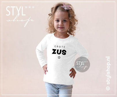 Grote zus shirt t shirt zwanger ik word grote zus