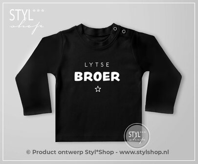 Lytse broer Fries Frysk shirt t shirt zwanger kraamcadeau eerste pakje Frysk