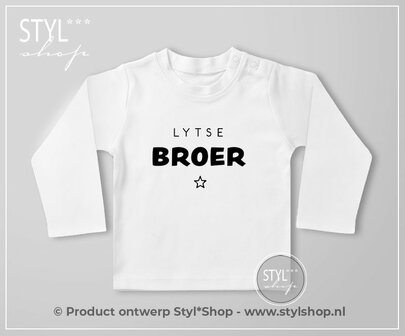 Lytse broer Fries Frysk shirt t shirt zwanger kraamcadeau eerste pakje Frysk