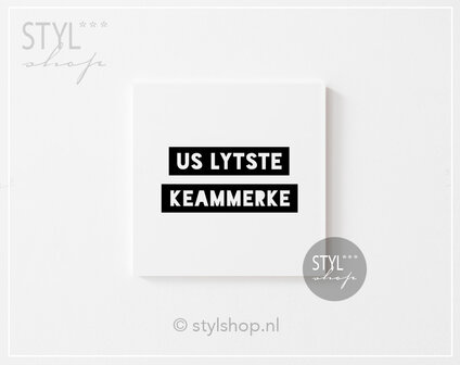 Fries tegeltje wc lytste keammerke huske Fries tegeltje Frysk&nbsp;woondecoratie trendy bestseller