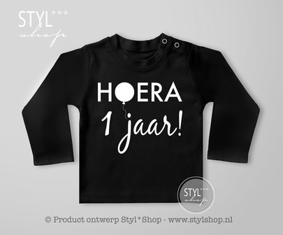 Shirt Verjaardag - Hoera.... jier!