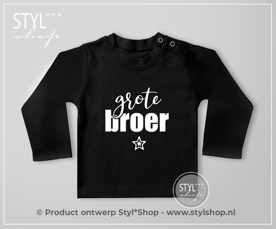 Shirt  grote broer zwanger hoera 