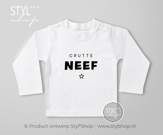 Grutte neef shirt t shirt zwanger ik word grote neef