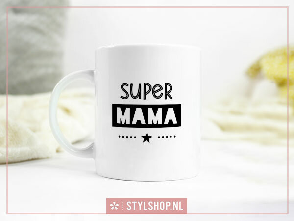 mama kadootje super mama moederdag mok mokken cadeau 