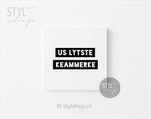 Fries tegeltje wc lytste keammerke huske Fries tegeltje Frysk woondecoratie trendy bestseller