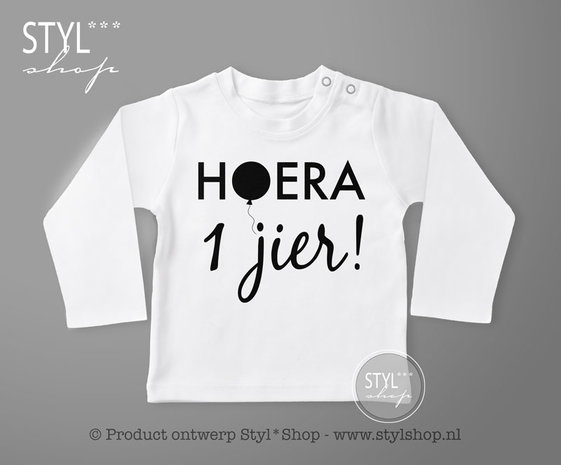 Shirt Frysk - Verjaardag - Hoera.... jier!